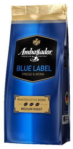 Кофе в зернах Ambassador Blue Label - фото 4