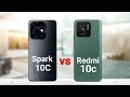 Видео - Tecno Spark 10c vs Redmi 10c