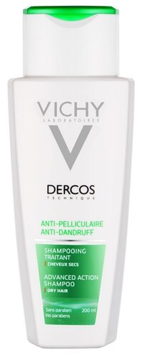 Vichy шампунь Dercos Anti-Dandruff Dry Hair - фото 2