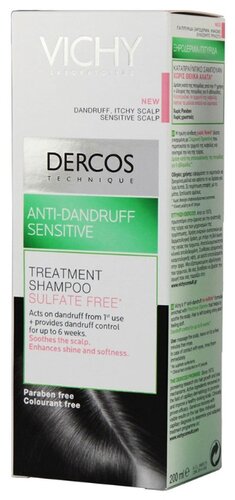 Vichy шампунь Dercos Anti-Dandruff Sensitive - фото 4