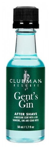 Лосьон после бритья After Shave Lotions Gent Gin Clubman - фото 4