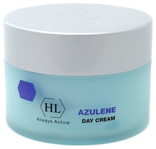 Holy Land Azulene Day Cream Классический увлажняющий и смягчающий крем для лица с успокаивающим и легким антикуперозным эффектом - фото 1