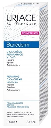 Uriage Bariederm Repairing Cica-Cream Крем восстанавливающий для лица и тела - фото 2