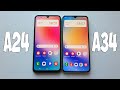 Видео - SAMSUNG GALAXY A24 VS GALAXY A34 - ЧТО ВЫБРАТЬ? ПОЛНОЕ СРАВНЕНИЕ!