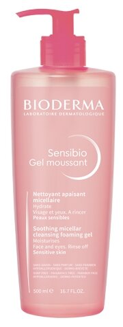 Bioderma гель очищающий Sensibio - фото 3