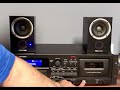 Видео - Tascam CD-Cassette Deck A580 And Tascam Powered Monitor Speakers VL-M3