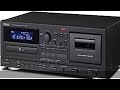 Видео - TEAC AD-850 Cassette Deck CD Player