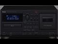 Видео - Teac AD-850 Home Audio Cassette and CD Player with USB-Recorder and Karaoke Mic (AD850B)