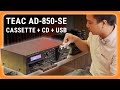 Видео - TEAC AD 850 SE – Món hời cho anh em muốn chơi băng cassette, được “tặng” luôn cơ CD