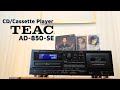 Видео - Khui thùng và Review đầu CD/Cassette Player TEAC AD-850-SE tại Audio Sơn Hà