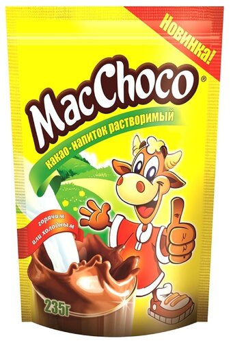 MacChoco Какао-напиток растворимый - фото 1