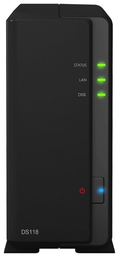 Сетевой накопитель (NAS) Synology DS118 - фото 2