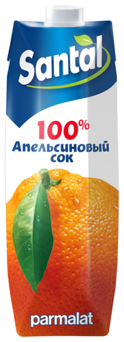 Сок Santal Апельсин, с крышкой, без сахара - фото 1