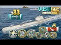 Видео - U-2501: Pro submarine player with big comeback - World of Warships