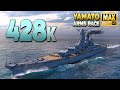 Видео - Battleship Yamato: Giantic damage on map Sleeping Giant - World of Warships