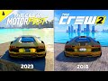 Видео - The Crew Motorfest vs The Crew 2 - Details and Physics Comparison