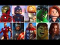 Видео - LEGO Marvel Super Heroes vs Marvel&#39;s Avengers - All Characters (Gameplay Comparison)