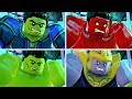 Видео - All Big Fig Marvel Character Hulk Smash in LEGO Marvel Super Heroes 2 Cutscene