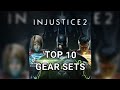 Видео - Top 10 Injustice 2 Gear Sets