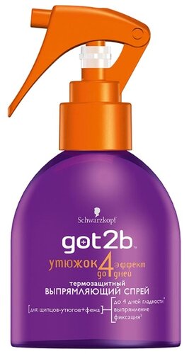 Got2b Термозащитный спрей Утюжок, сильная фиксация - фото 5