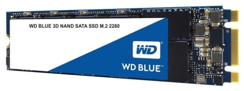 Твердотельный накопитель Western Digital WD BLUE 3D NAND SATA SSD 250 GB (WDS250G2B0B) - фото 2