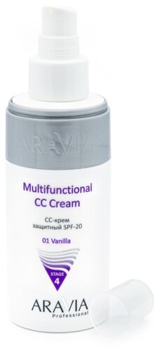 ARAVIA Professional CC крем защитный Multifunctional SPF 20, 150 мл - фото 3