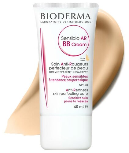 Bioderma BB крем Sensibio AR SPF 30, 40 мл - фото 3