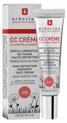 Erborian CC крем Совершенное сияние SPF 25, 15 мл - фото 4