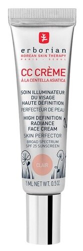 Erborian CC крем Совершенное сияние SPF 25, 15 мл - фото 1