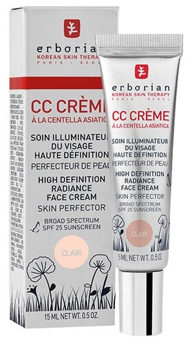 Erborian CC крем Совершенное сияние SPF 25, 15 мл - фото 2
