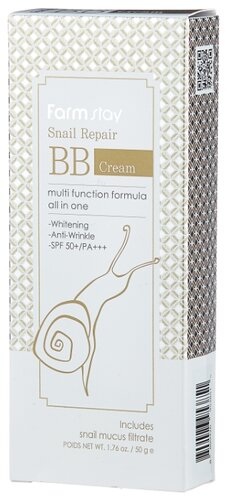 Farmstay BB крем Snail Repair Formula All In One SPF 50, 50 г - фото 2