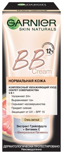 GARNIER BB крем увлажняющий Секрет совершенства SPF 15, 50 мл - фото 2