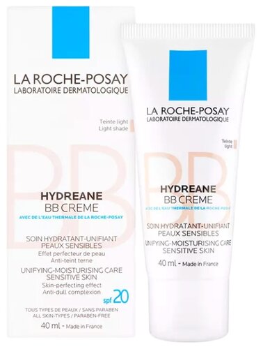 La Roche-Posay BB крем для чувствительной кожи Hydreane SPF 20, 40 мл - фото 5