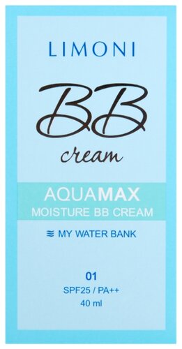 Limoni BB крем Aquamax SPF 25, 40 мл - фото 1