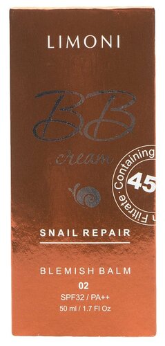 Limoni BB крем Snail Repair SPF 32, 50 мл - фото 3