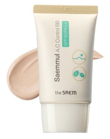 The Saem BB крем A.C Control Saemmul SPF 30, 30 г - фото 2