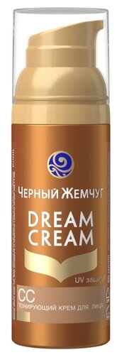 Черный жемчуг Dream Cream СС крем-вуаль для лица SPF 10, 50 мл - фото 1