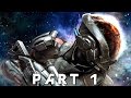 Видео - MASS EFFECT ANDROMEDA Walkthrough Gameplay Part 1 - Planetside (Mass Effect 4)