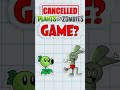 Видео - Amazing CANCELLED Plants Vs Zombies Game?