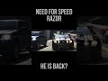 Видео - Razor is back? Need for speed Razor (Most Wanted 2024)