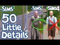 Видео - The Sims 3: 50 FUN LITTLE DETAILS not in Sims 2 &amp; Sims 4