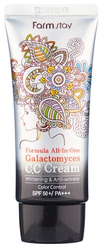 Farmstay CC крем Galactomyces Formula All In One SPF 50, 50 г - фото 1