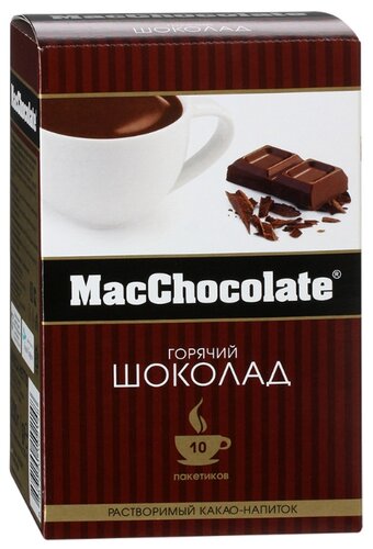 MacChocolate Горячий шоколад растворимый в пакетиках - фото 2