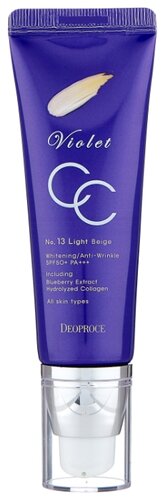Deoproce CC крем Violet SPF 49, 50 г - фото 3