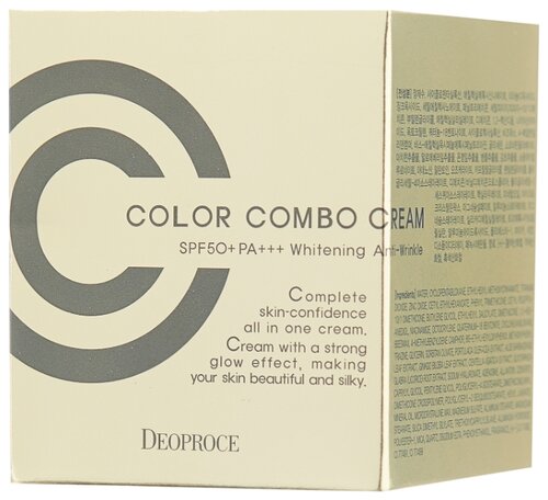 Deoproce CC крем Color Combo SPF 50, 40 г - фото 2