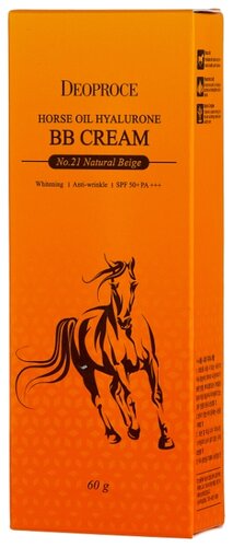 Deoproce BB крем Horse Oil Hyalurone SPF 50, 60 г - фото 2