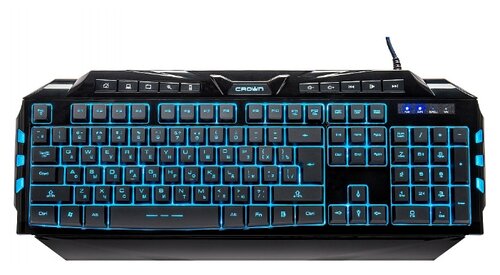 Клавиатура CROWN CMKG-403 Black USB - фото 5