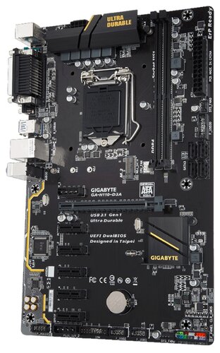 Материнская плата GIGABYTE GA-H110-D3A (rev. 1.0) - фото 2