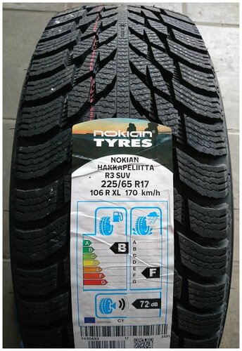 Nokian Tyres Hakkapeliitta R3 SUV зимняя - фото 2