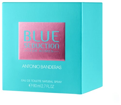 Туалетная вода Antonio Banderas Blue Seduction for Women - фото 5